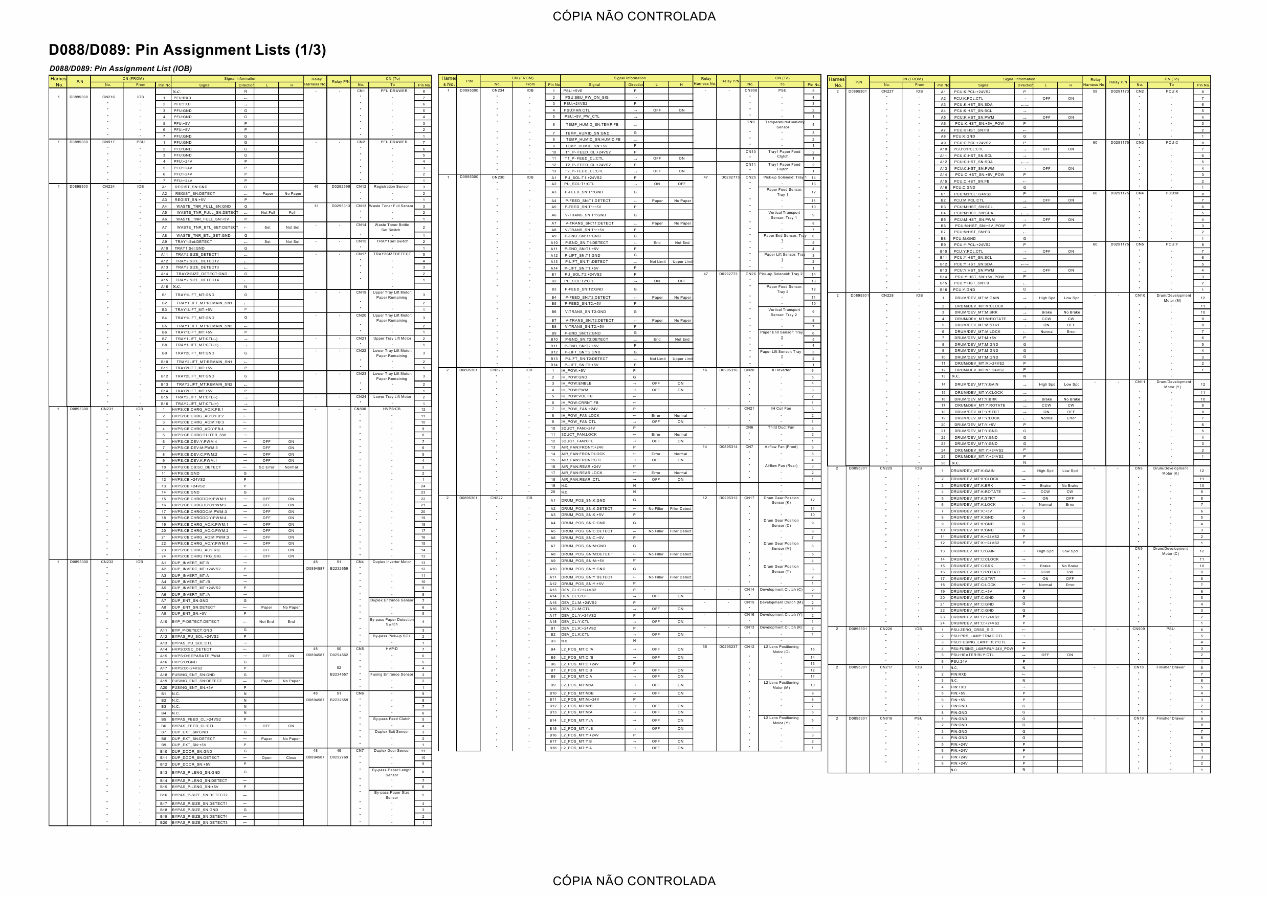 RICOH Aficio MP-C4501 C5501 D088 D089 Circuit Diagram-5